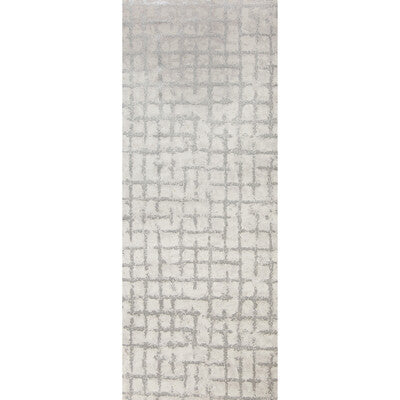 KRAVET DESIGN KRAVET DESIGN PRINT--MODERN-METALLIC WHITE,GREY,SILVER   - W3605.11.0