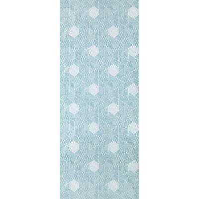 KRAVET DESIGN KRAVET DESIGN PRINT--GEOMETRIC-METALLIC BLUE,SPA,METALLIC   - W3609.515.0