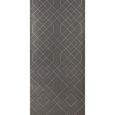 KRAVET DESIGN KRAVET DESIGN PRINT--GEOMETRIC-METALLIC GREY,BLUE,METALLIC   - W3613.21.0