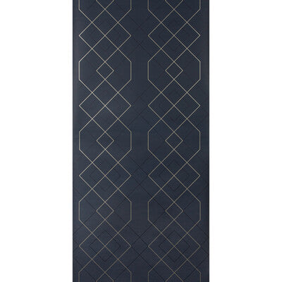 KRAVET DESIGN KRAVET DESIGN PRINT--GEOMETRIC-METALLIC INDIGO,METALLIC,   - W3613.50.0