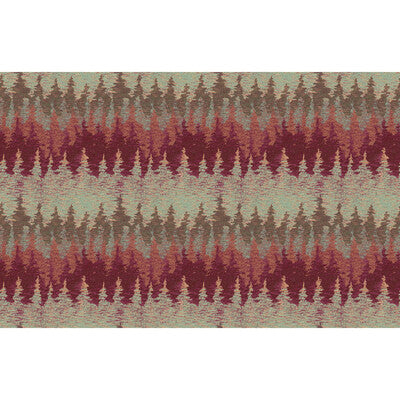 KRAVET COUTURE ALPS PRINT--ABSTRACT-MODERN BURGUNDY,CORAL,   - W3623.912.0