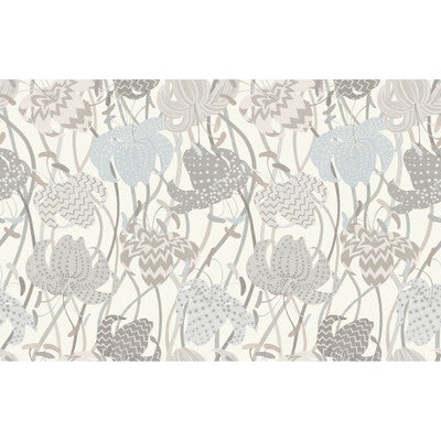 KRAVET COUTURE LILIUM PRINT---BOTANICAL & FLORAL GREY,BEIGE,MULTI   - W3625.1611.0