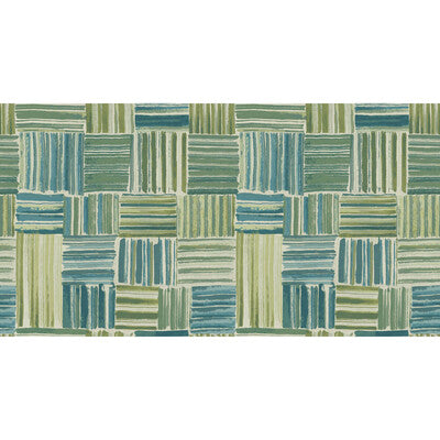 KRAVET COUTURE PALENQUE PRINT--ABSTRACT-MODERN SAGE,BLUE,   - W3630.530.0