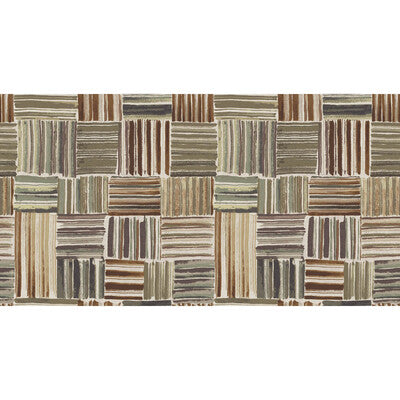 KRAVET COUTURE PALENQUE PRINT--ABSTRACT-MODERN BROWN,GREY,   - W3630.6.0