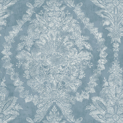 KRAVET DESIGN KRAVET DESIGN PRINT--DAMASK- BLUE,WHITE,   - W3715.5.0