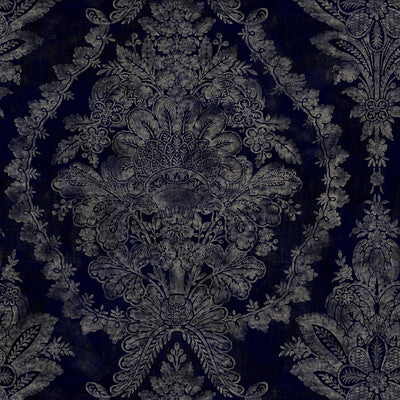 KRAVET DESIGN KRAVET DESIGN PRINT--DAMASK- DARK BLUE,BLUE,   - W3715.50.0