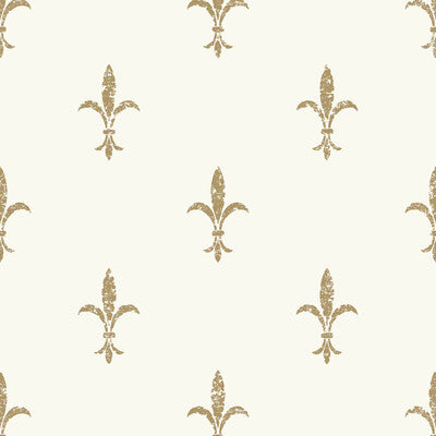 KRAVET DESIGN KRAVET DESIGN PRINT--TONE ON TONE- WHITE,GOLD,   - W3717.4.0