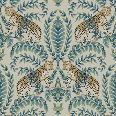 KRAVET DESIGN KRAVET DESIGN PRINT--FLORA & FAUNA- IVORY,BLUE,BEIGE   - W3721.106.0