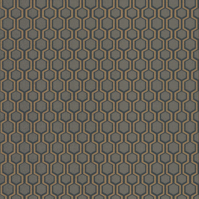 KRAVET DESIGN KRAVET DESIGN PRINT--GEOMETRIC- GREY,BEIGE,BLUE   - W3727.21.0