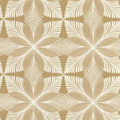 KRAVET DESIGN KRAVET DESIGN PRINT--BOTANICAL & FLORAL- GOLD,WHITE,   - W3734.4.0