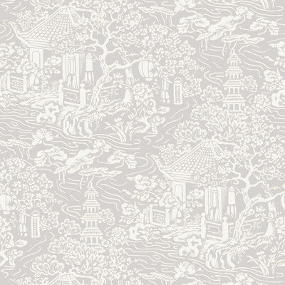 KRAVET DESIGN KRAVET DESIGN PRINT--CHINOISERIE- GREY,IVORY,   - W3742.11.0