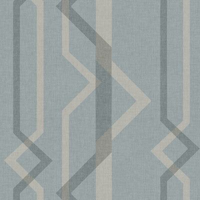 KRAVET DESIGN KRAVET DESIGN PRINT--GEOMETRIC- BLUE,GREY,   - W3767.5.0