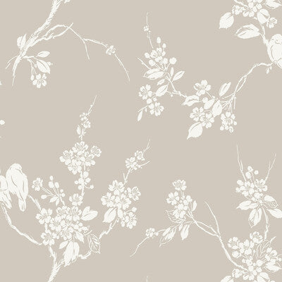 KRAVET DESIGN KRAVET DESIGN PRINT--FLORA & FAUNA- TAUPE,WHITE,   - W3773.106.0