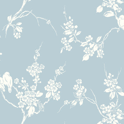 KRAVET DESIGN KRAVET DESIGN PRINT--FLORA & FAUNA- BLUE,WHITE,   - W3773.5.0