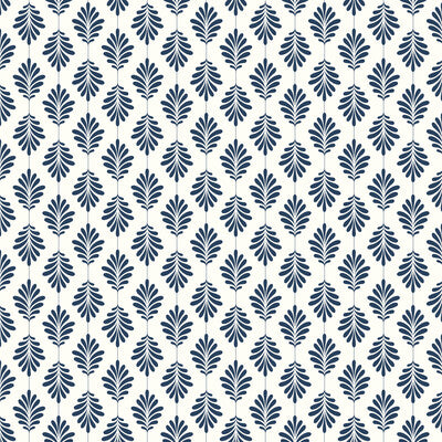 KRAVET DESIGN KRAVET DESIGN PRINT--BOTANICAL & FLORAL- DARK BLUE,WHITE,   - W3777.50.0