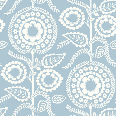 KRAVET DESIGN KRAVET DESIGN PRINT--BOTANICAL & FLORAL- BLUE,WHITE,   - W3783.5.0