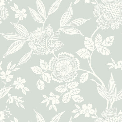 KRAVET DESIGN KRAVET DESIGN PRINT--JACOBEANS- GREEN,WHITE,   - W3784.23.0