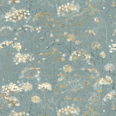 KRAVET DESIGN KRAVET DESIGN PRINT--BOTANICAL & FLORAL- BLUE,BEIGE,IVORY   - W3785.5.0