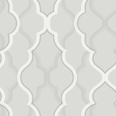 KRAVET DESIGN KRAVET DESIGN PRINT--DAMASK- SILVER,GREY,WHITE   - W3799.11.0