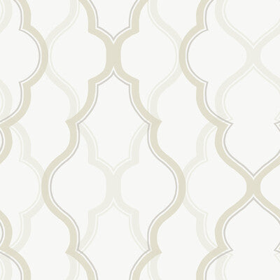 KRAVET DESIGN KRAVET DESIGN PRINT--DAMASK- BEIGE,IVORY,SILVER   - W3799.116.0