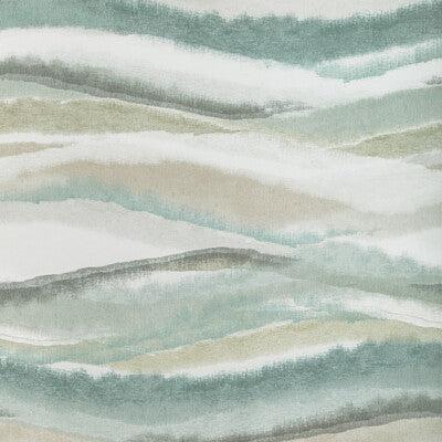 KRAVET COUTURE STRIATE WP PRINT---MODERN GREEN,BEIGE,   - W3827.316.0