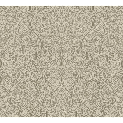 KRAVET DESIGN KRAVET DESIGN PRINT--DAMASK-METALLIC GOLD,BEIGE,   - W3859.106.0