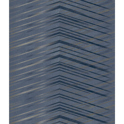 KRAVET DESIGN KRAVET DESIGN PRINT--MODERN- BLUE,SILVER,DARK BLUE   - W3860.5.0