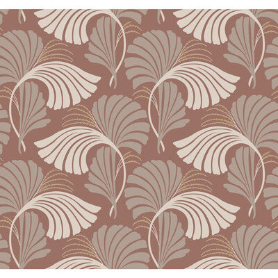 KRAVET DESIGN KRAVET DESIGN PRINT--BOTANICAL & FLORAL-METALLIC PINK,BEIGE,GOLD   - W3867.77.0