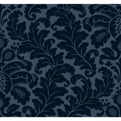 KRAVET DESIGN KRAVET DESIGN PRINT---DAMASK DARK BLUE,LIGHT BLUE,   - W3868.155.0