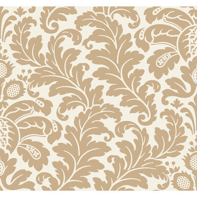 KRAVET DESIGN KRAVET DESIGN PRINT---DAMASK GOLD,WHITE,   - W3868.4.0