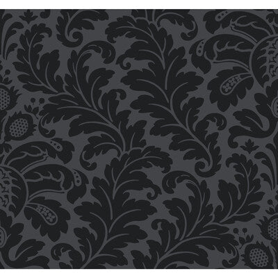 KRAVET DESIGN KRAVET DESIGN PRINT---DAMASK BLACK,CHARCOAL,   - W3868.621.0