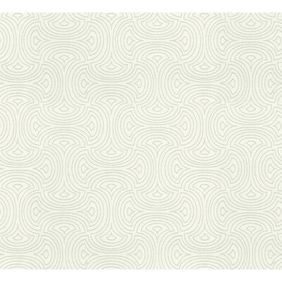 KRAVET DESIGN KRAVET DESIGN PRINT--GEOMETRIC-METALLIC WHITE,LIGHT GREY,SILVER   - W3871.1.0