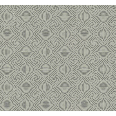 KRAVET DESIGN KRAVET DESIGN PRINT--GEOMETRIC-METALLIC SILVER,GREY,   - W3871.11.0