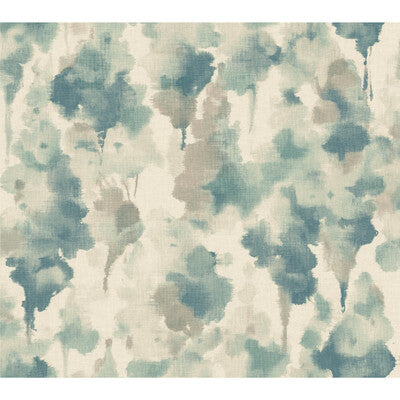 KRAVET DESIGN KRAVET DESIGN PRINT---ABSTRACT TURQUOISE,TAUPE,   - W3876.513.0