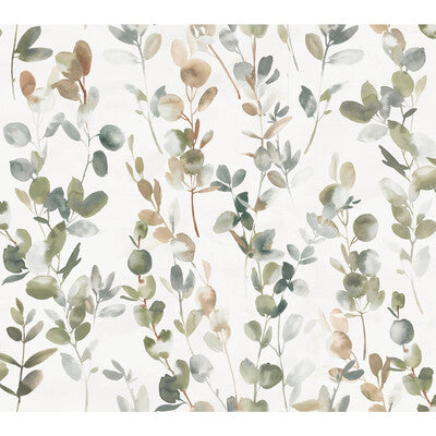 KRAVET DESIGN KRAVET DESIGN PRINT--BOTANICAL & FLORAL- GREEN,OLIVE GREEN,GREY   - W3883.323.0