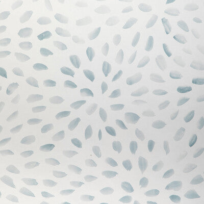 KRAVET COUTURE PETAL BLOSSOM WP PRINT--BOTANICAL & FLORAL-MODERN LIGHT BLUE,WHITE,BLUE   - W3885.15.0