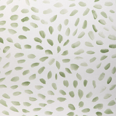 KRAVET COUTURE PETAL BLOSSOM WP PRINT--BOTANICAL & FLORAL-MODERN GREEN,WHITE,   - W3885.30.0