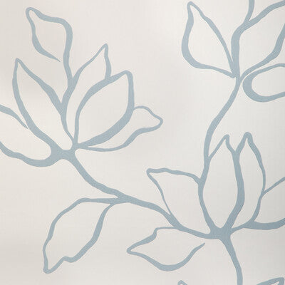 KRAVET COUTURE FLORAL SKETCH WP PRINT---BOTANICAL & FLORAL LIGHT BLUE,WHITE,BLUE   - W3886.51.0