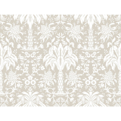 KRAVET DESIGN KRAVET DESIGN PRINT--BOTANICAL & FLORAL-DAMASK TAUPE,LIGHT GREY,WHITE   - W3887.16.0