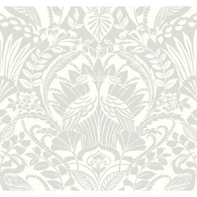 KRAVET DESIGN KRAVET DESIGN PRINT--ANIMAL/INSECTS-DAMASK SAGE,WHITE,   - W3888.35.0