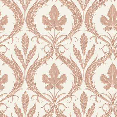 KRAVET DESIGN KRAVET DESIGN PRINT--BOTANICAL & FLORAL-DAMASK RUST,WHITE,   - W3896.12.0