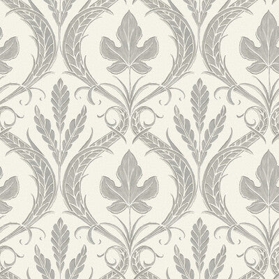 KRAVET DESIGN KRAVET DESIGN PRINT--BOTANICAL & FLORAL-DAMASK GREY,WHITE,   - W3896.52.0