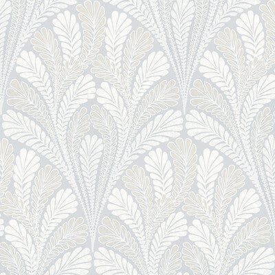 KRAVET DESIGN KRAVET DESIGN PRINT--BOTANICAL & FLORAL-DAMASK LIGHT BLUE,KHAKI,WHITE   - W3899.1516.0