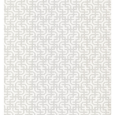 KRAVET DESIGN KRAVET DESIGN PRINT--GEOMETRIC-METALLIC WHITE,SILVER,   - W3907.11.0