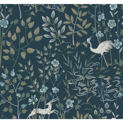 KRAVET DESIGN KRAVET DESIGN PRINT--BOTANICAL & FLORAL-ANIMAL/INSECTS GREEN,TEAL,   - W3912.51.0