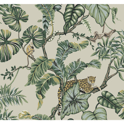 KRAVET DESIGN KRAVET DESIGN PRINT--BOTANICAL & FLORAL-ANIMAL/INSECTS BEIGE,GREEN,   - W3915.315.0