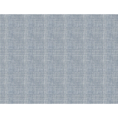 KRAVET DESIGN KRAVET DESIGN PRINT--PLAID / CHECK- BLUE,WHITE,   - W3918.5.0