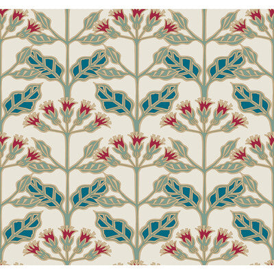 KRAVET DESIGN W3924 PRINT--BOTANICAL & FLORAL- WHITE,MULTI,   - W3924.319.0