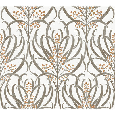 KRAVET DESIGN W3927 PRINT--BOTANICAL & FLORAL- WHITE,CHARCOAL,   - W3927.21.0