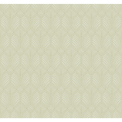 KRAVET DESIGN W3931 PRINT---GEOMETRIC GREEN,WHITE,   - W3931.303.0